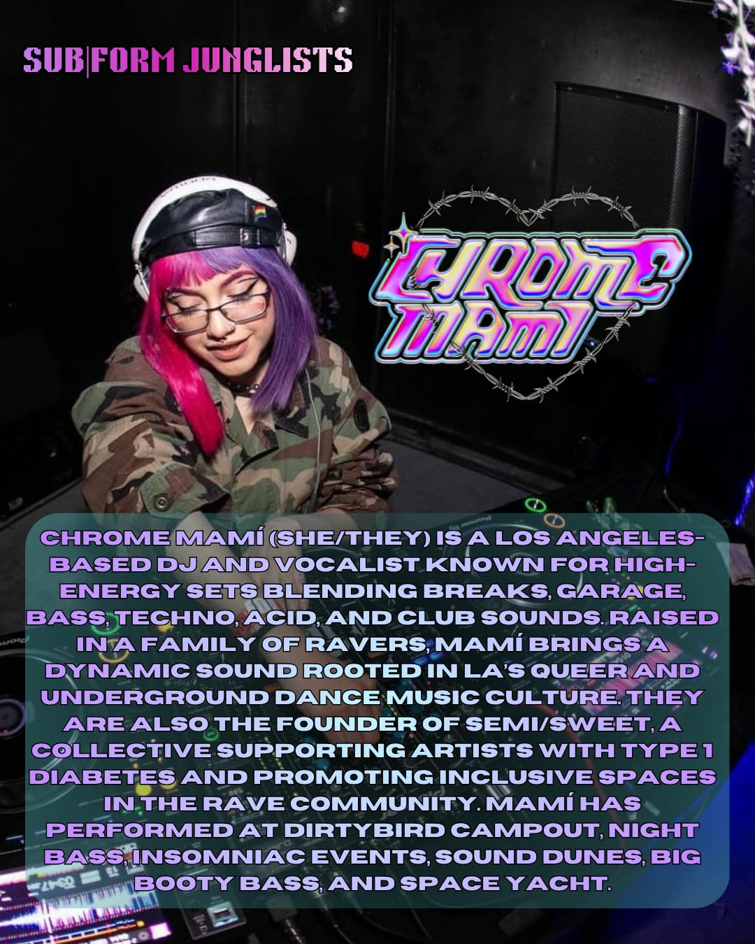Chrome Mamí — bio