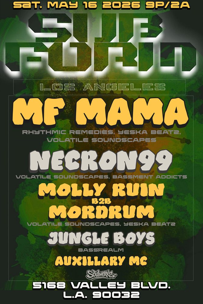 Subform - May 16 2026 flyer